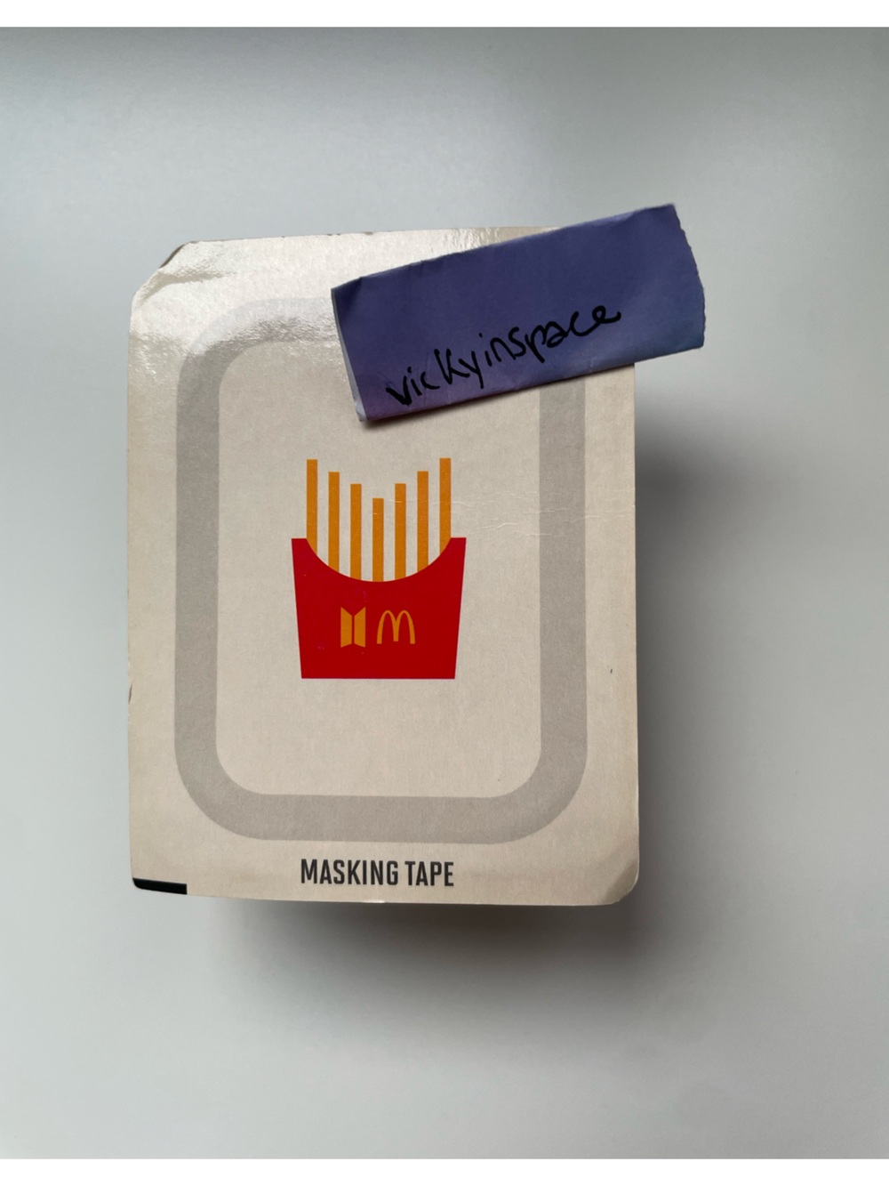 BTS X MCDONALDS MASKING TAPE